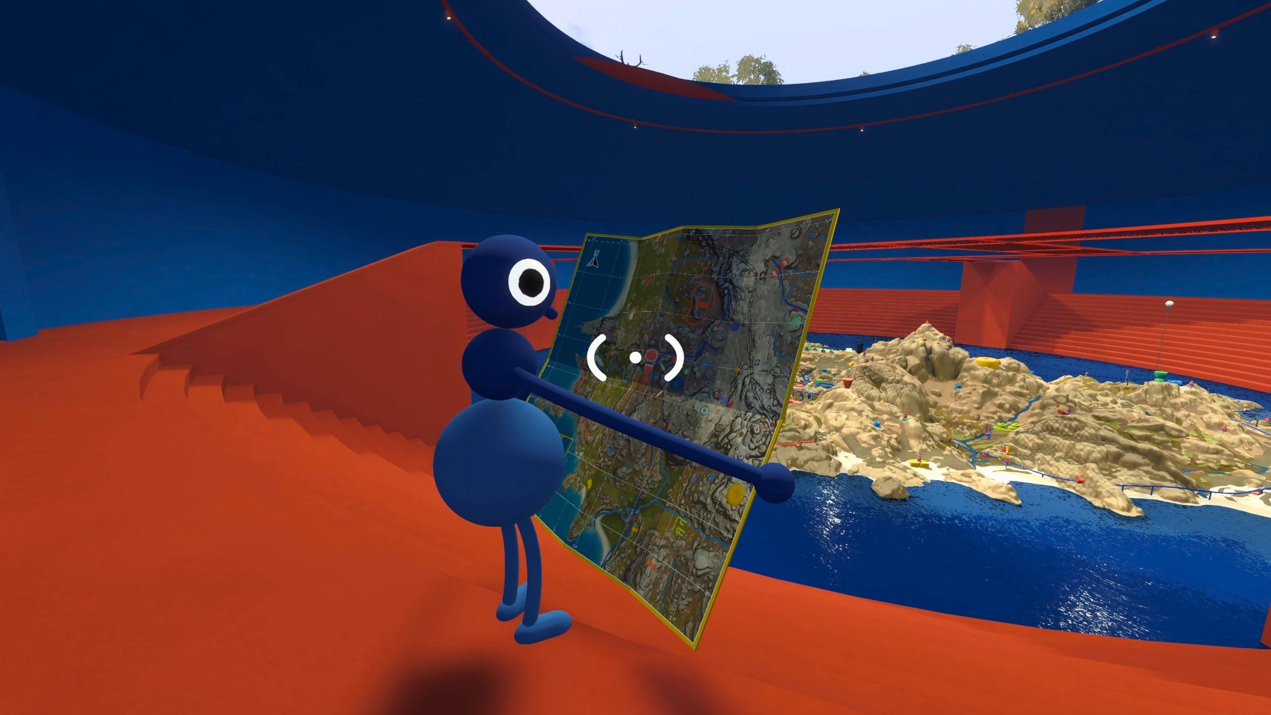 Big Walk Red Tower Solution & Map Location (Big View Trophy)