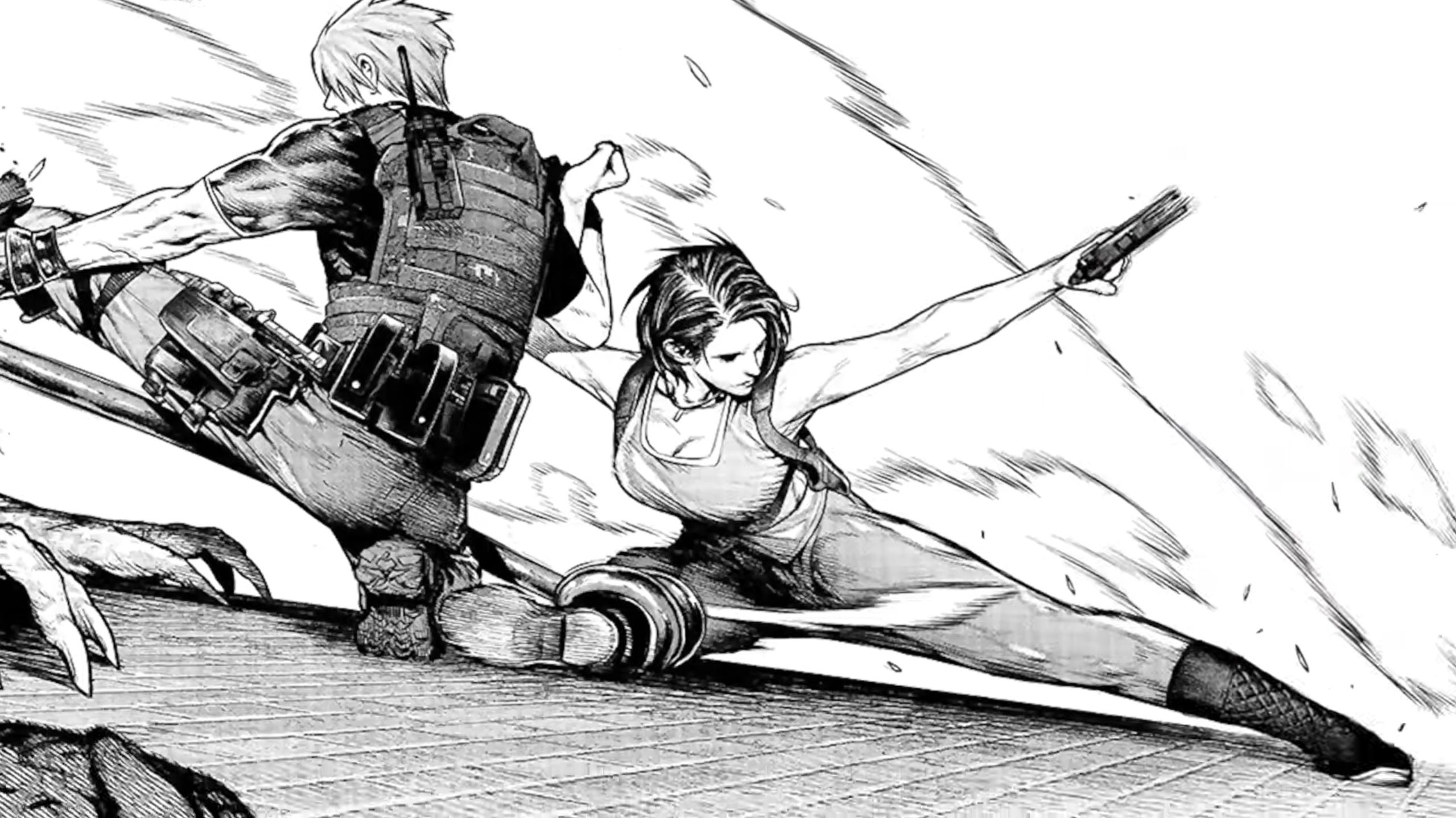 resident evil death island manga jill valentine