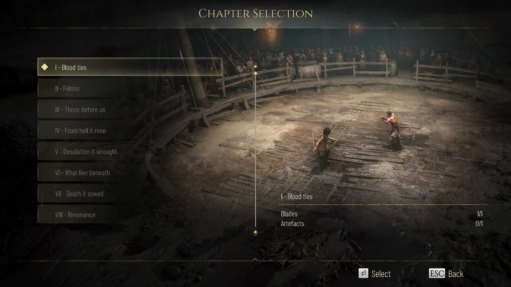 Resonance Plague Tale Legacy Chapter Selection