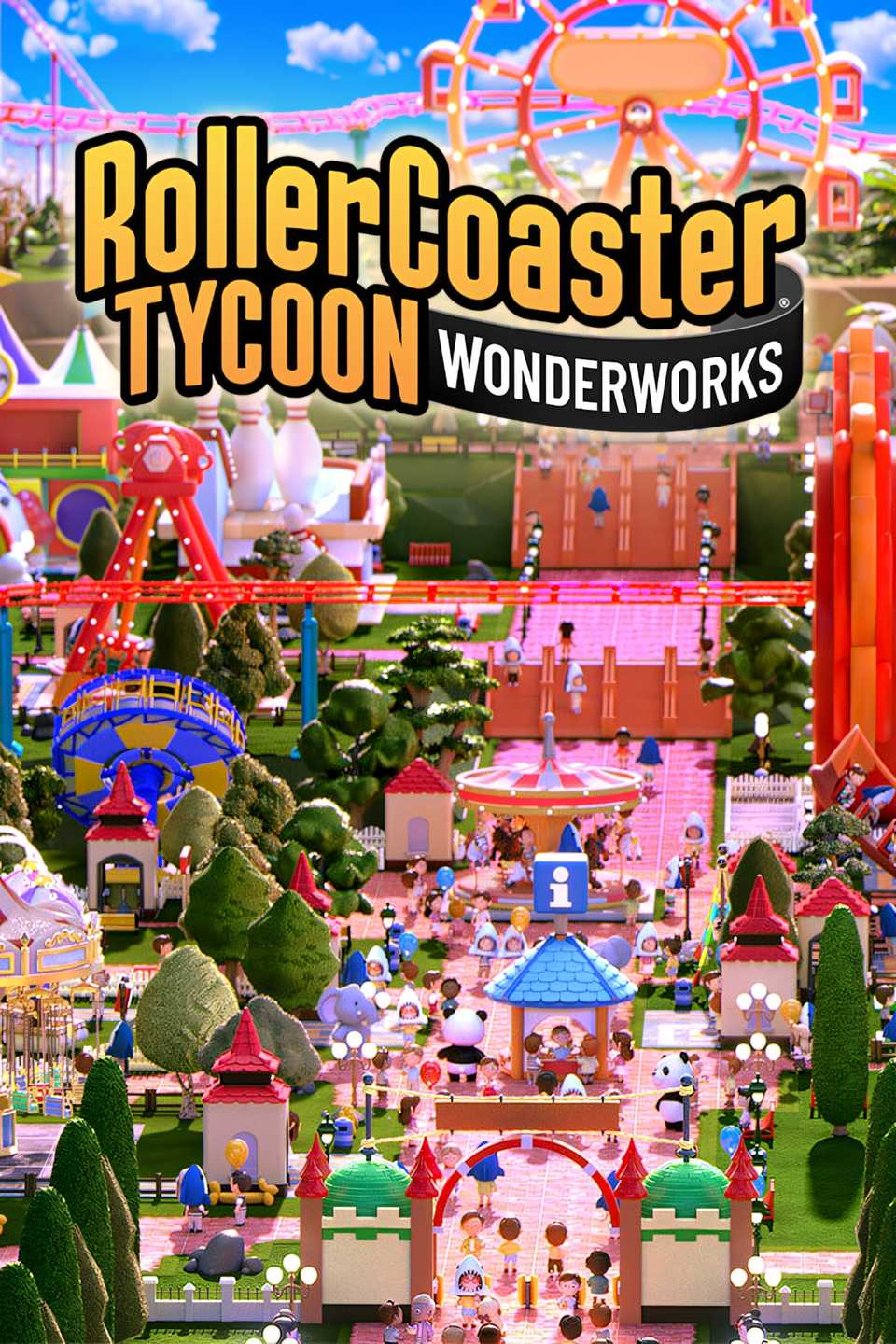 Rollercoaster Tycoon Wonderworks Tag Page Cover Art