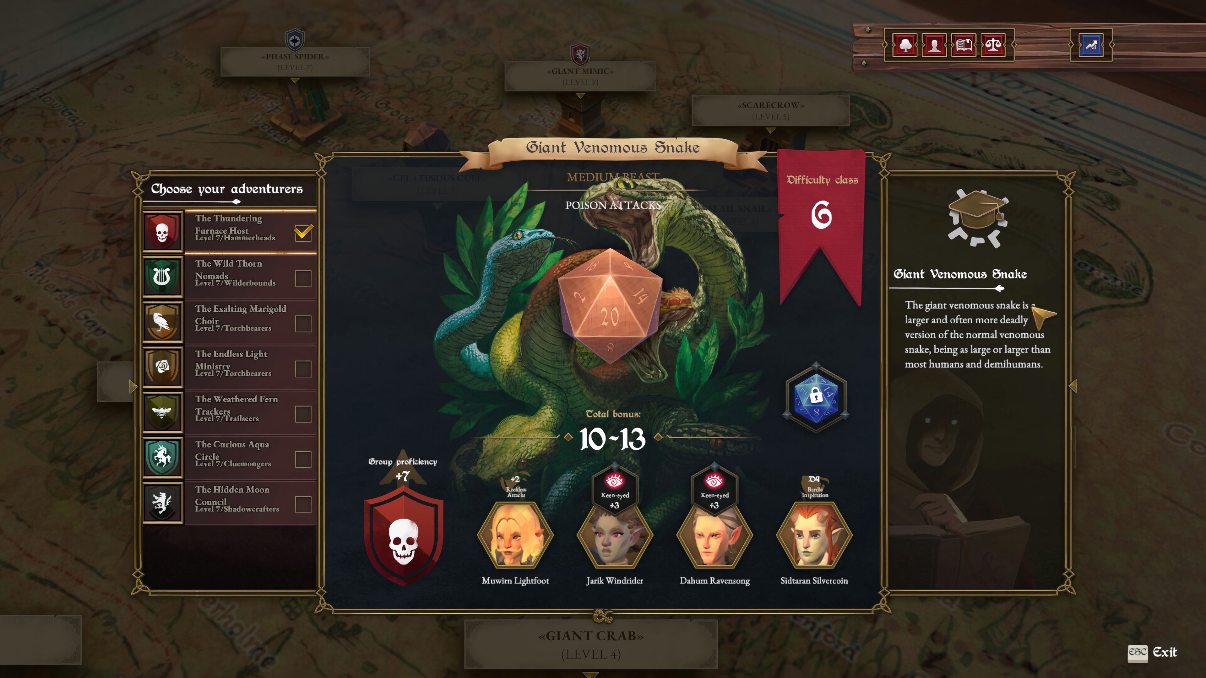Rolling dice in Dungeons and Dragons Long Rest Tavern