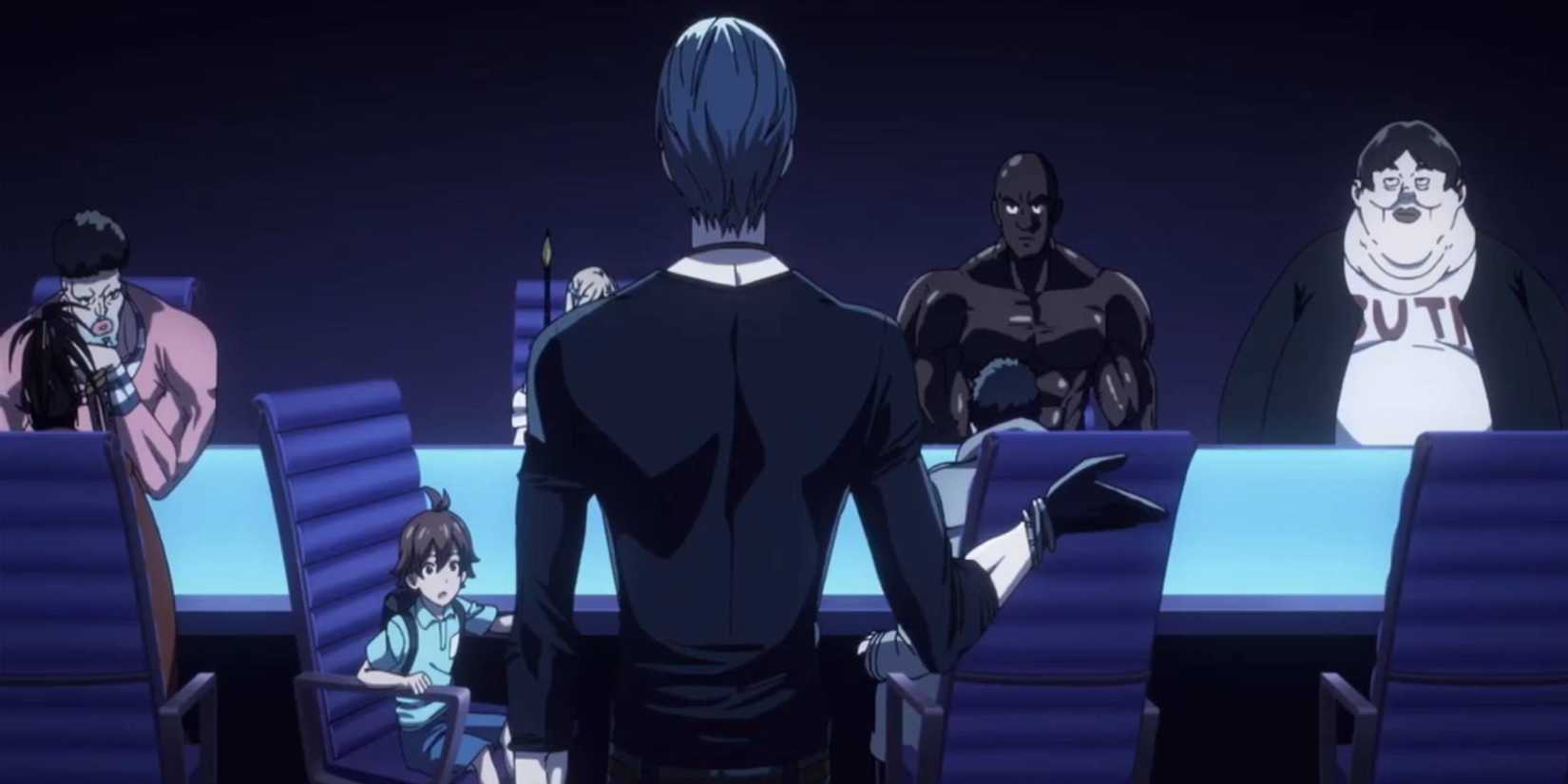 Room full of S-Class heroes seen in Season 3 Episode 6 One Punch Man
