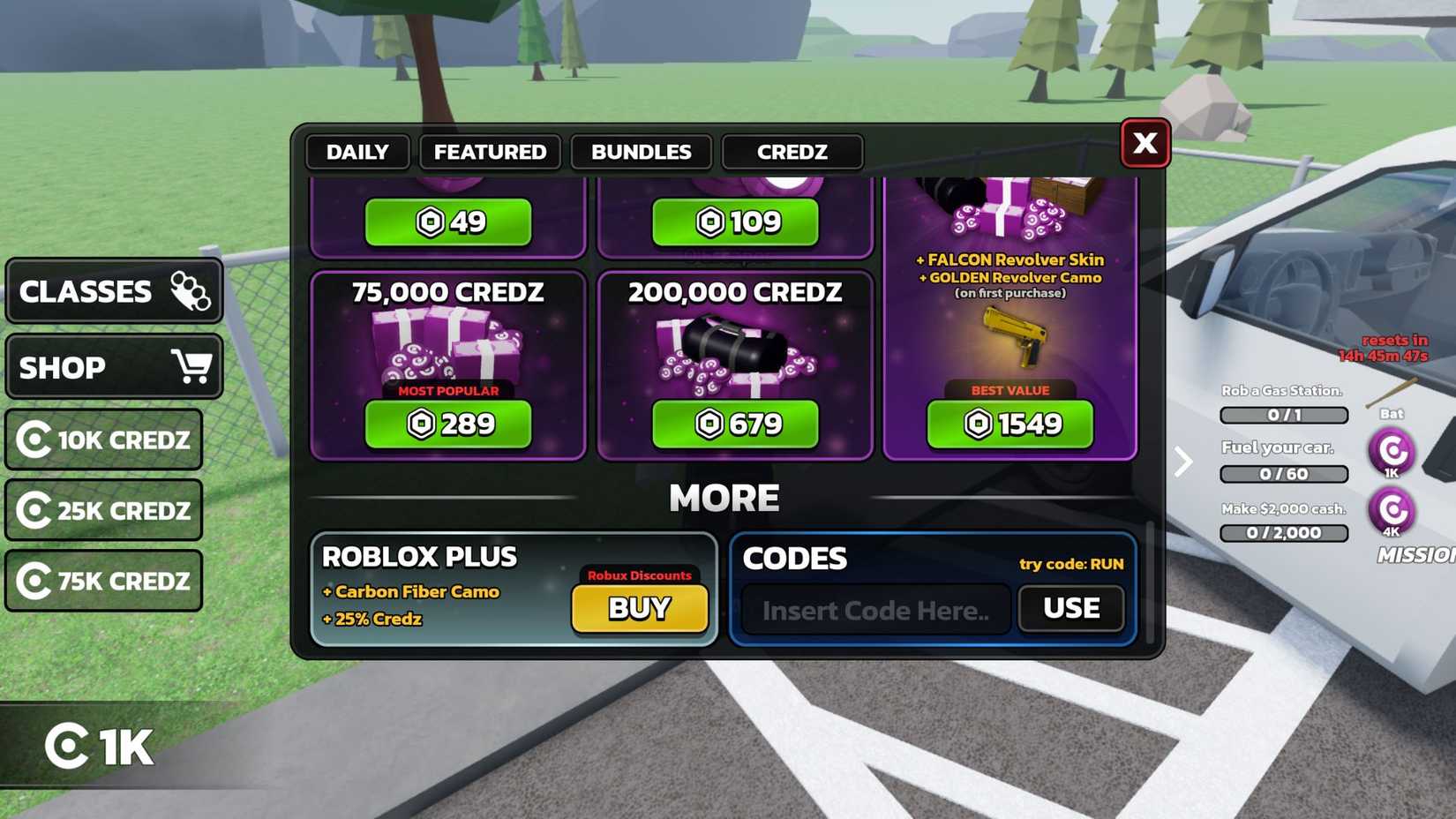 RUNAWAYS the codes tab