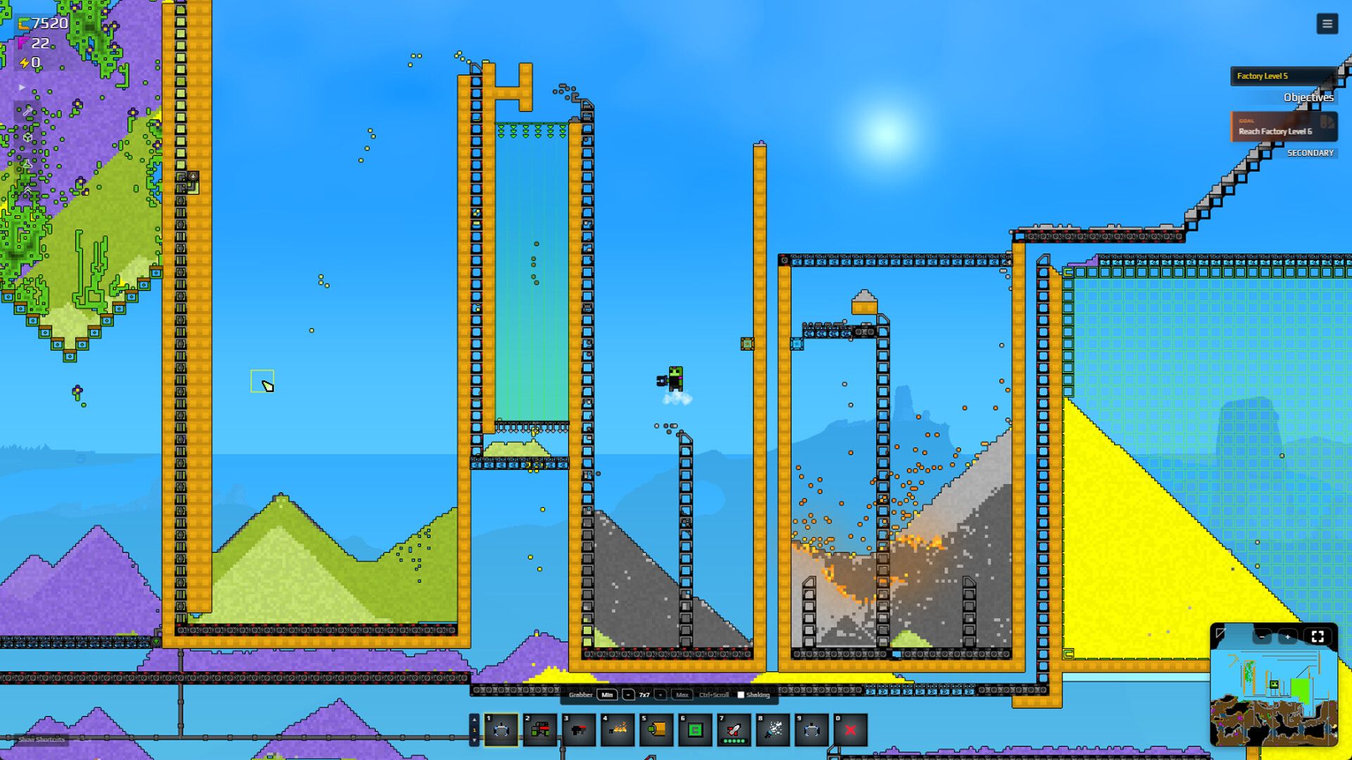 Brand-New Factory Automation Game on Steam is Terraria Meets Factorio