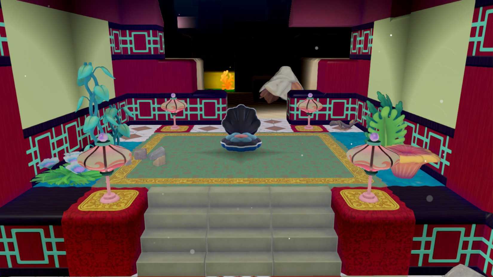 seashell seat location pokopia