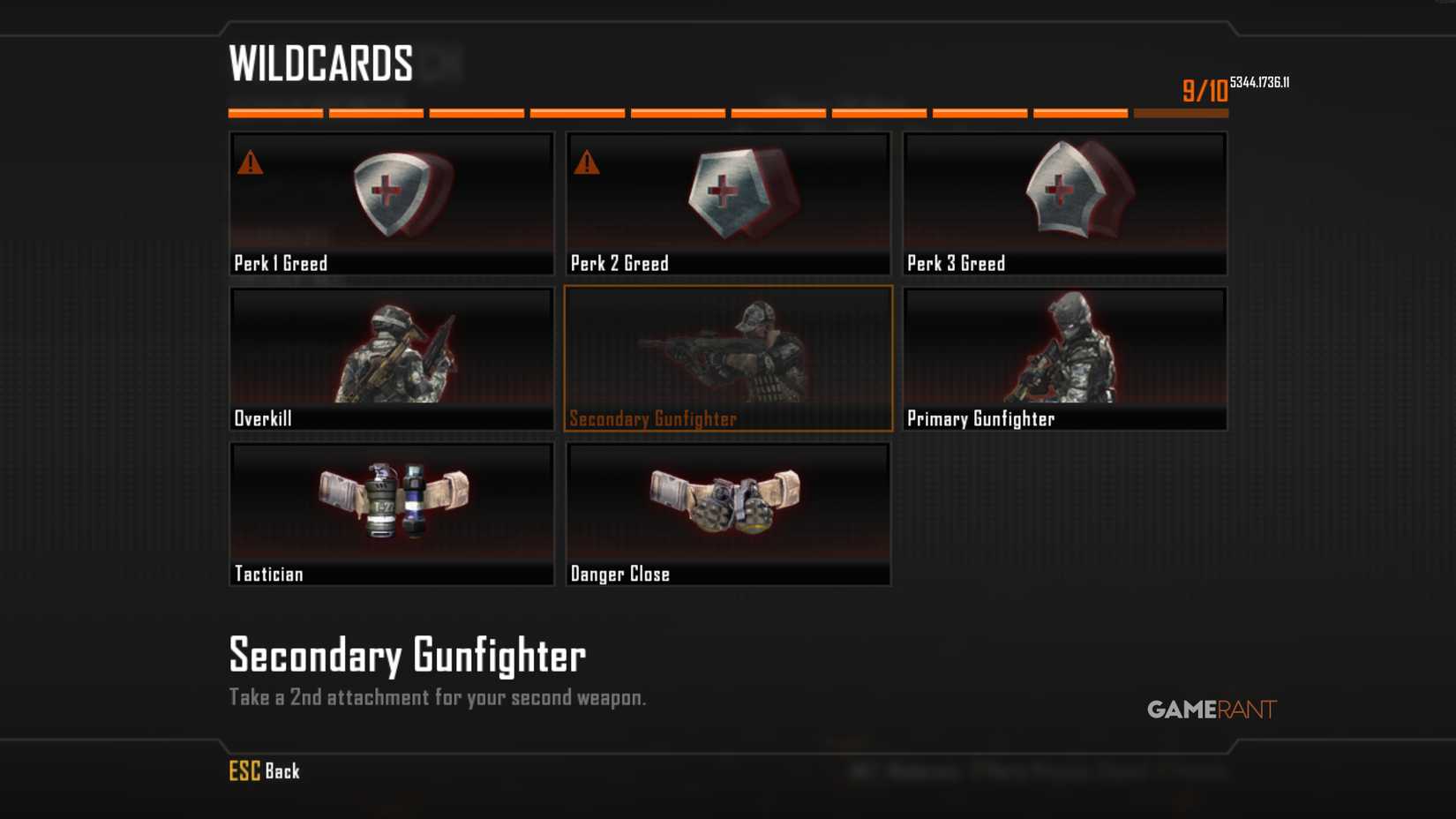 Secondary Gunfighter Wildcard - Black Ops 2