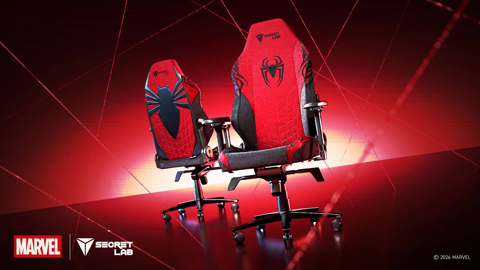 Secretlab TITAN Evo Marvel Spider-Man Edition Announced Secretlab TITAN Evo Marvel Spider-Man Edition Announced