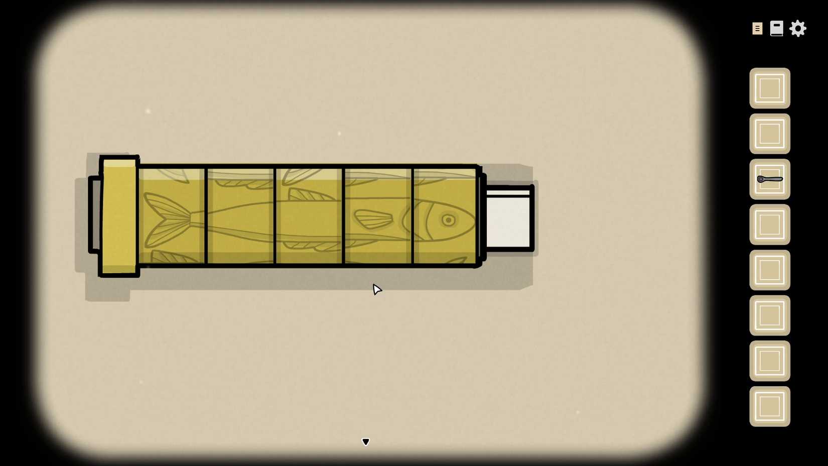 The solved special scroll in Servant of the Lake.