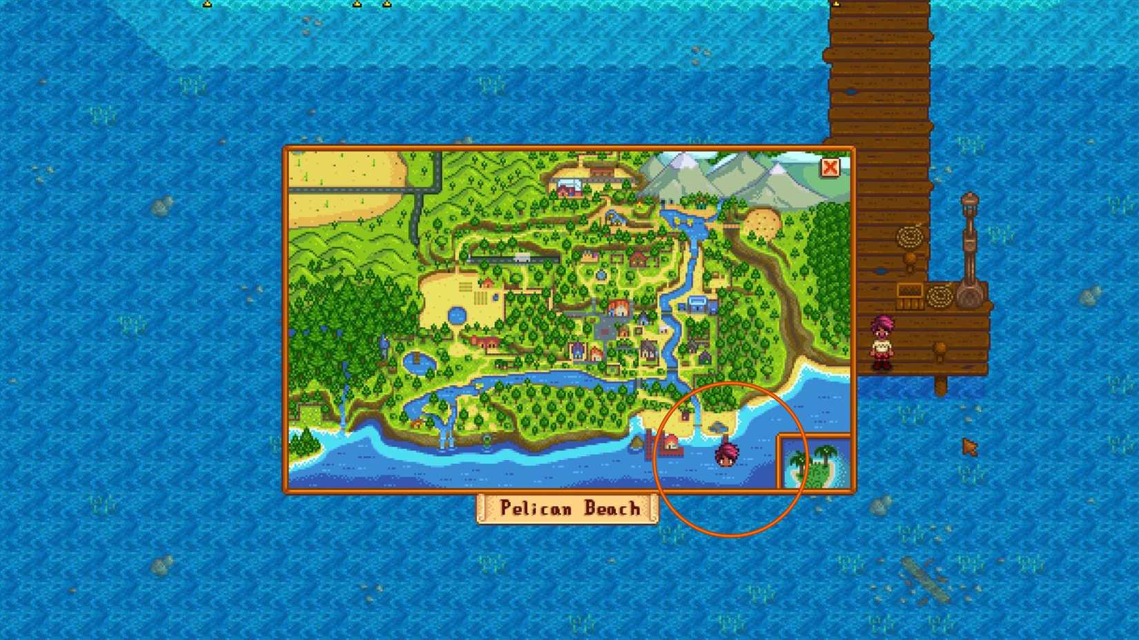 Son of Crimsonfish Location Stardew Valley