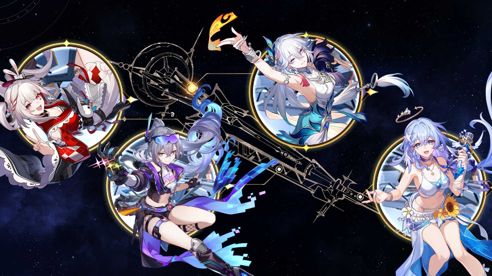 Sparxie-Silver Wolf LV.999-Yao Guang-and Robin Summeretto Team Comp In Honkai Star Rail (Robin SP)