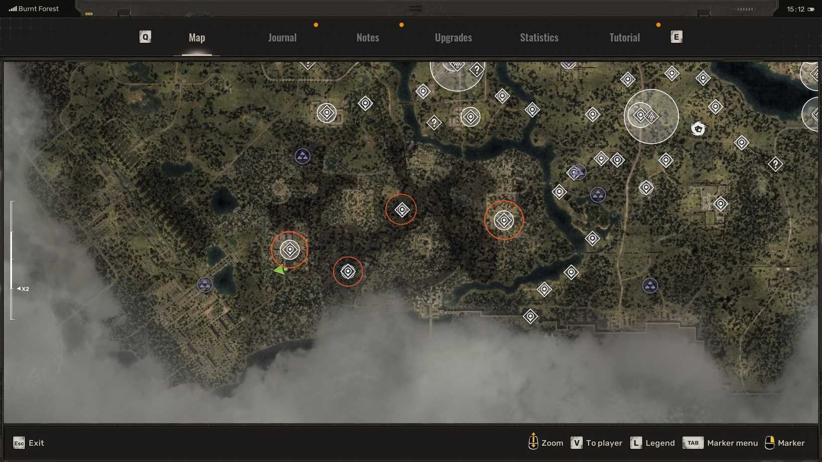 STALKER 2 Burnt Forest thermal anomaly locations