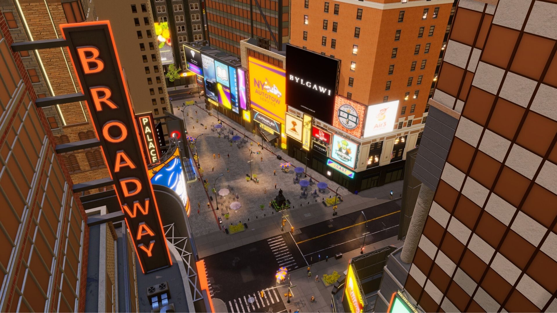 broadway street in big ambitions.