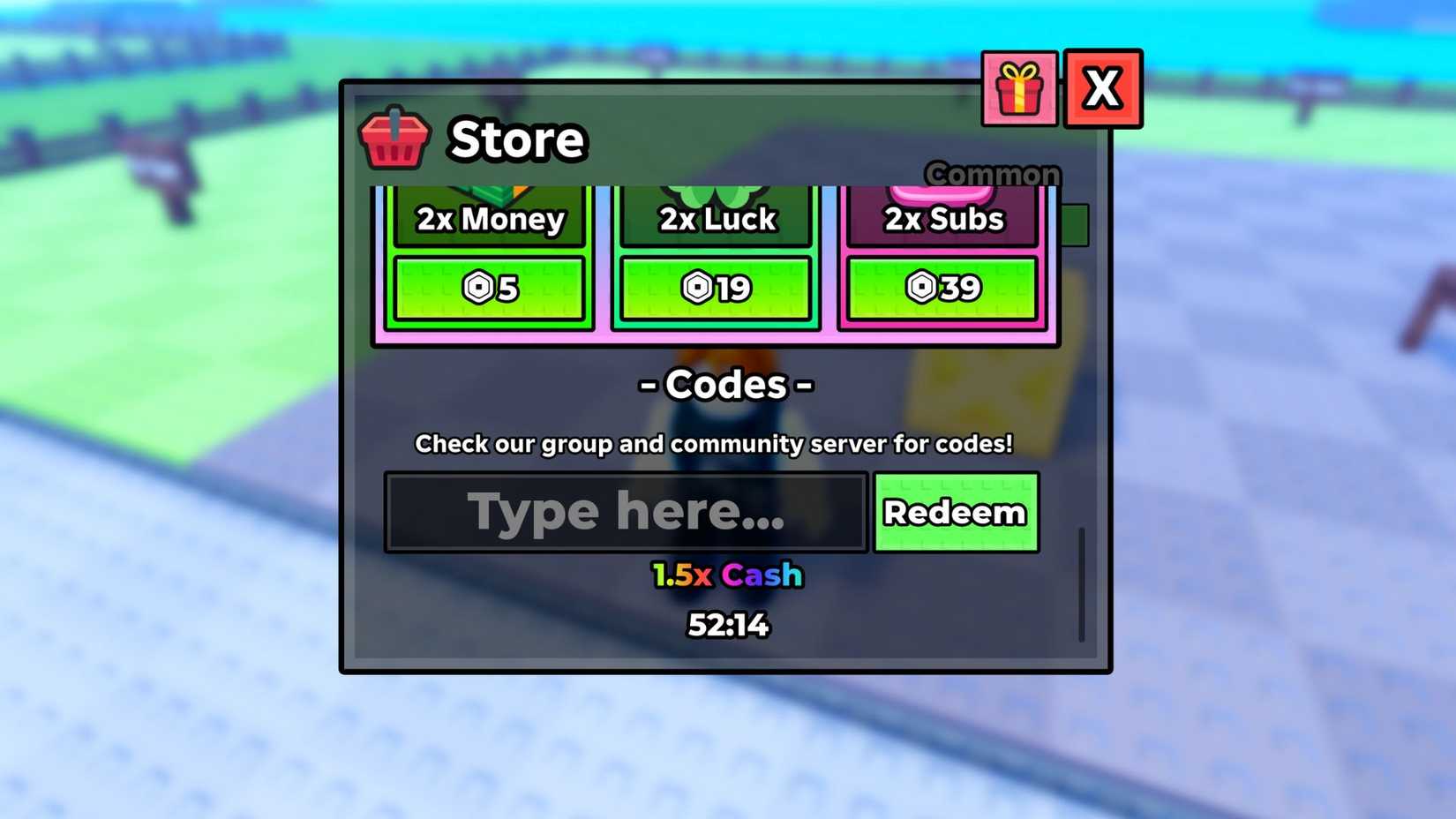 Stream A Cheese Pull the codes tab