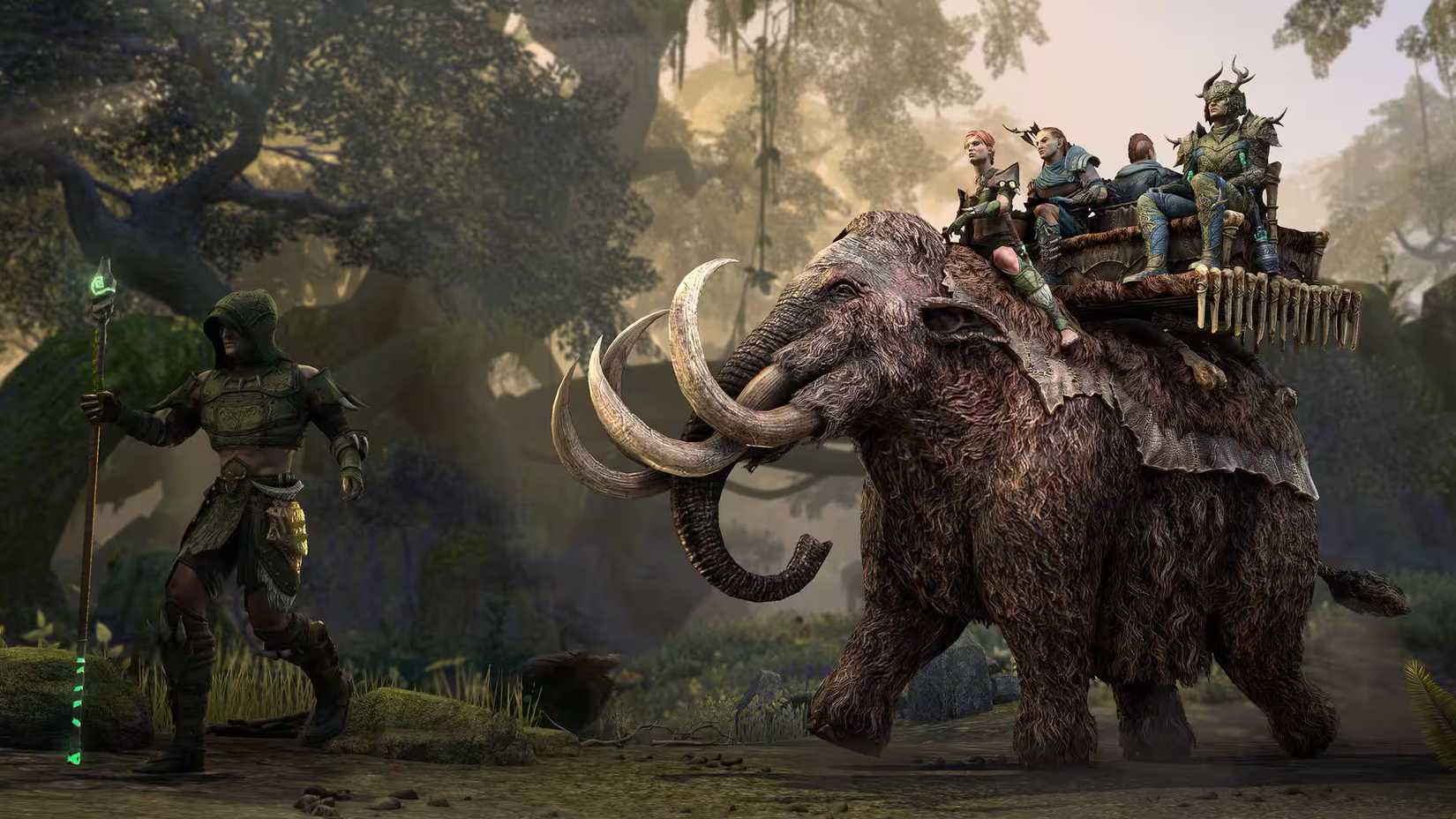 teso-elder-scrolls-online-warparty-timber-mammoth-four-person-mount