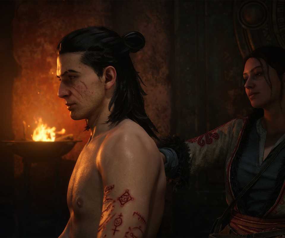The Blood of Dawnwalker Character Cutscene
