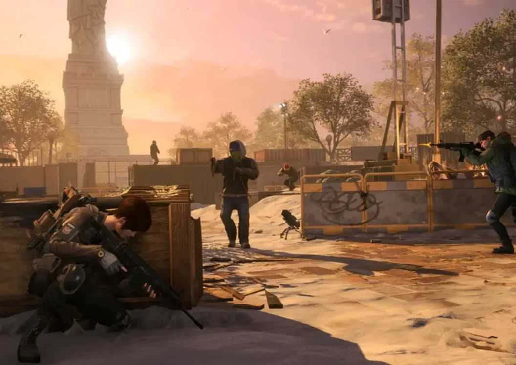 The Division Resurgence gameplay behind cover