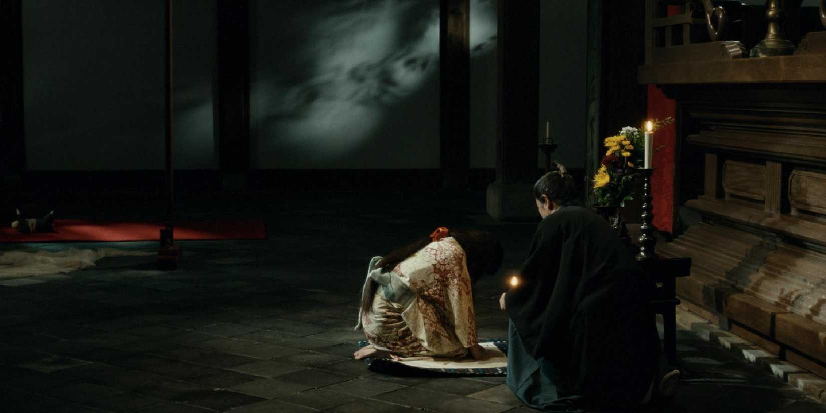A still from The Samurai and the Prisoner movie