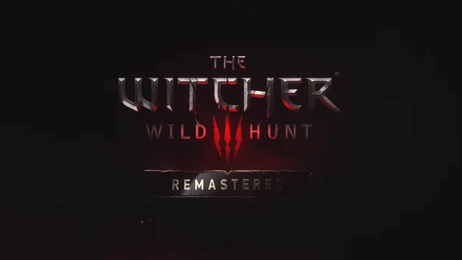 The Witcher 3 Remastered