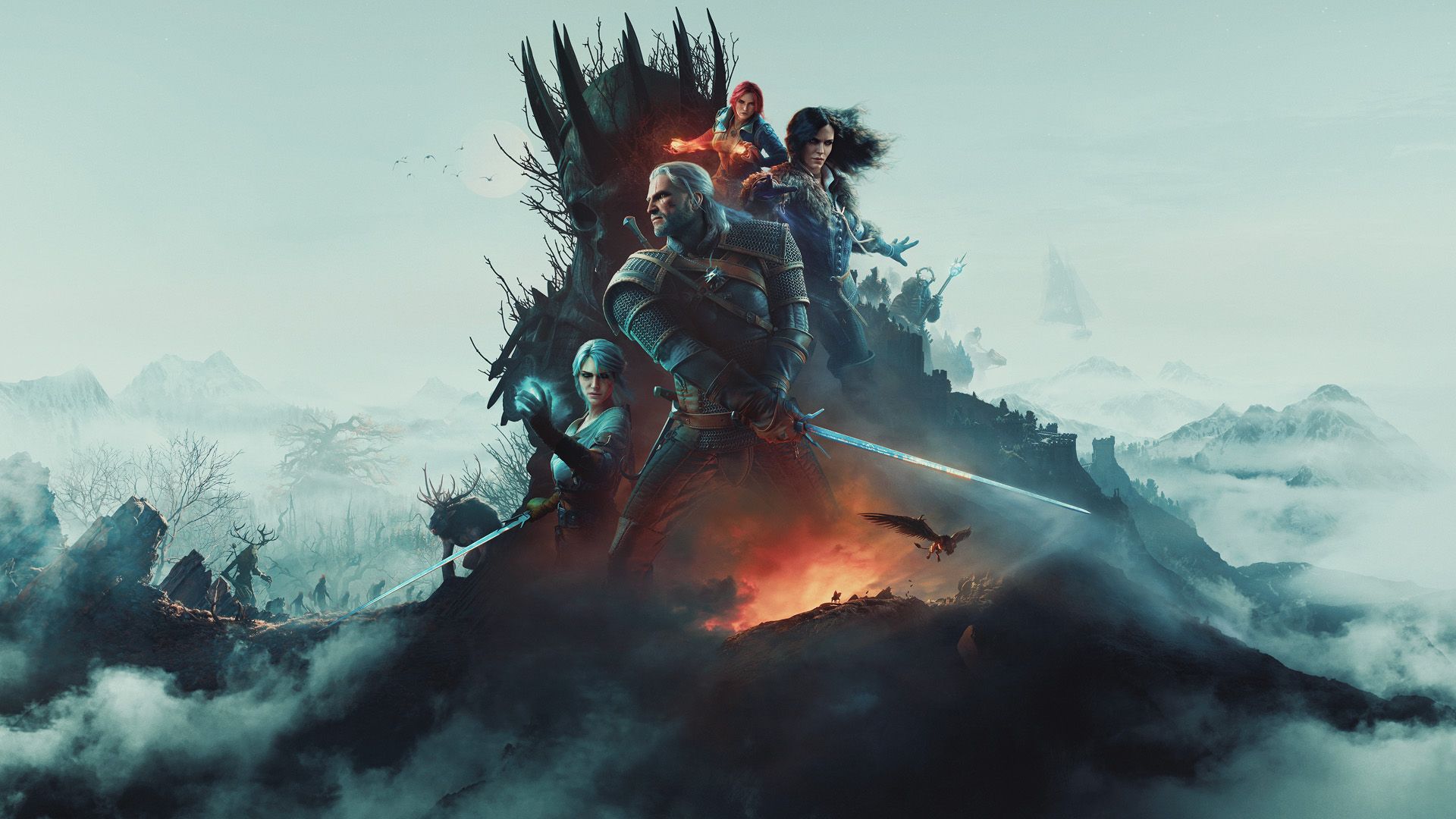 The Witcher 3 Wild Hunt Remastered Key Art