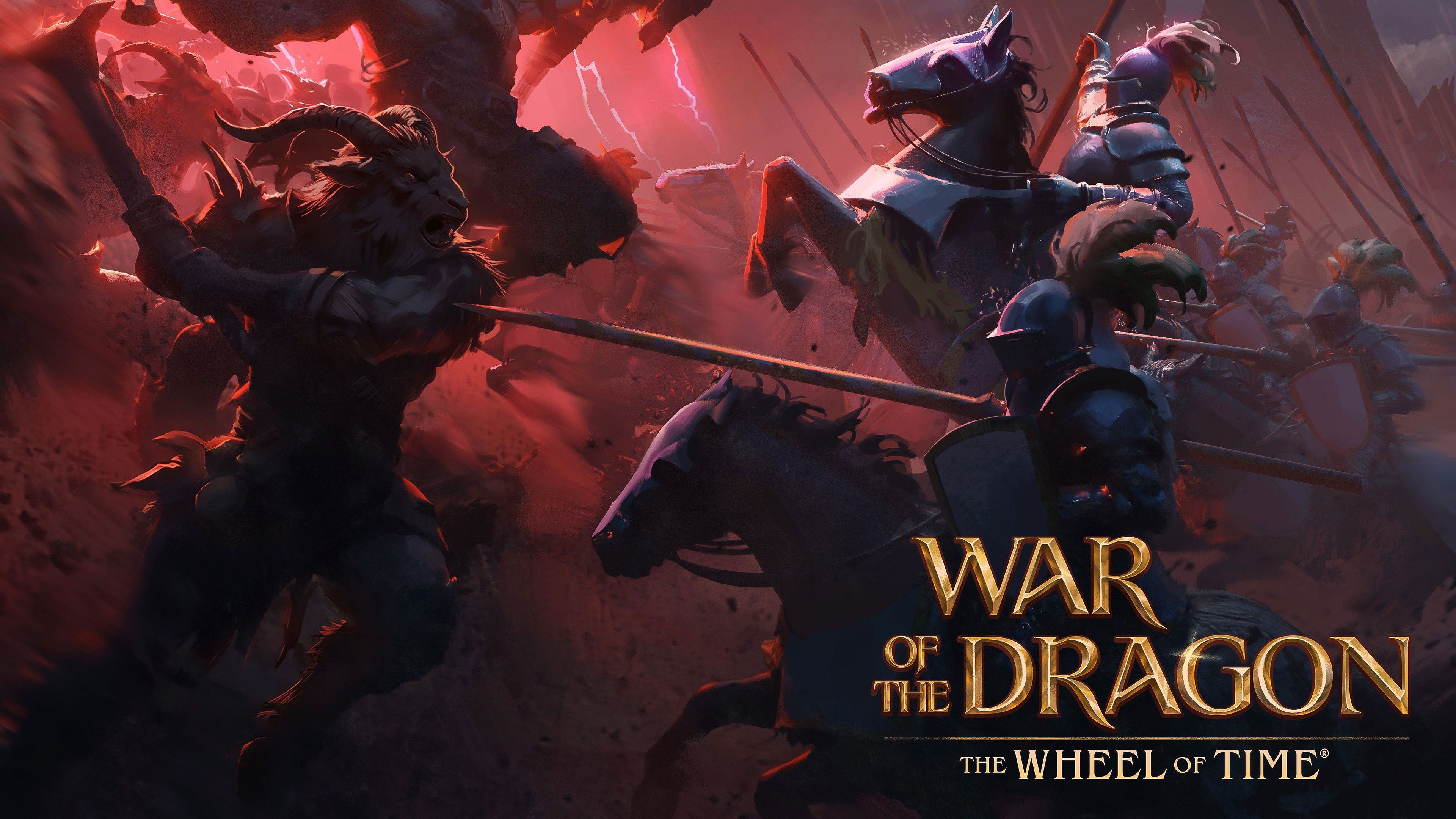 War of the Dragon: Wheel of Time main key art from Kickstarter