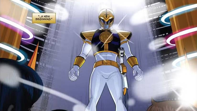 White Ranger in the Power Rangers comics