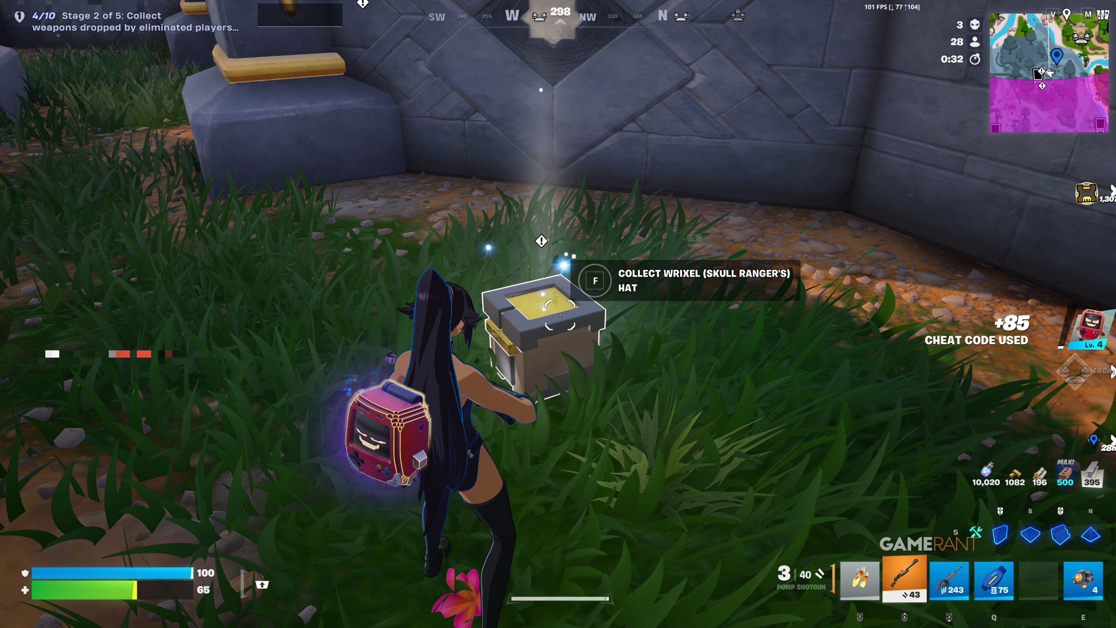 All Wrixel Part Locations in Fortnite (Build-a-Wrixel Skin Styles)