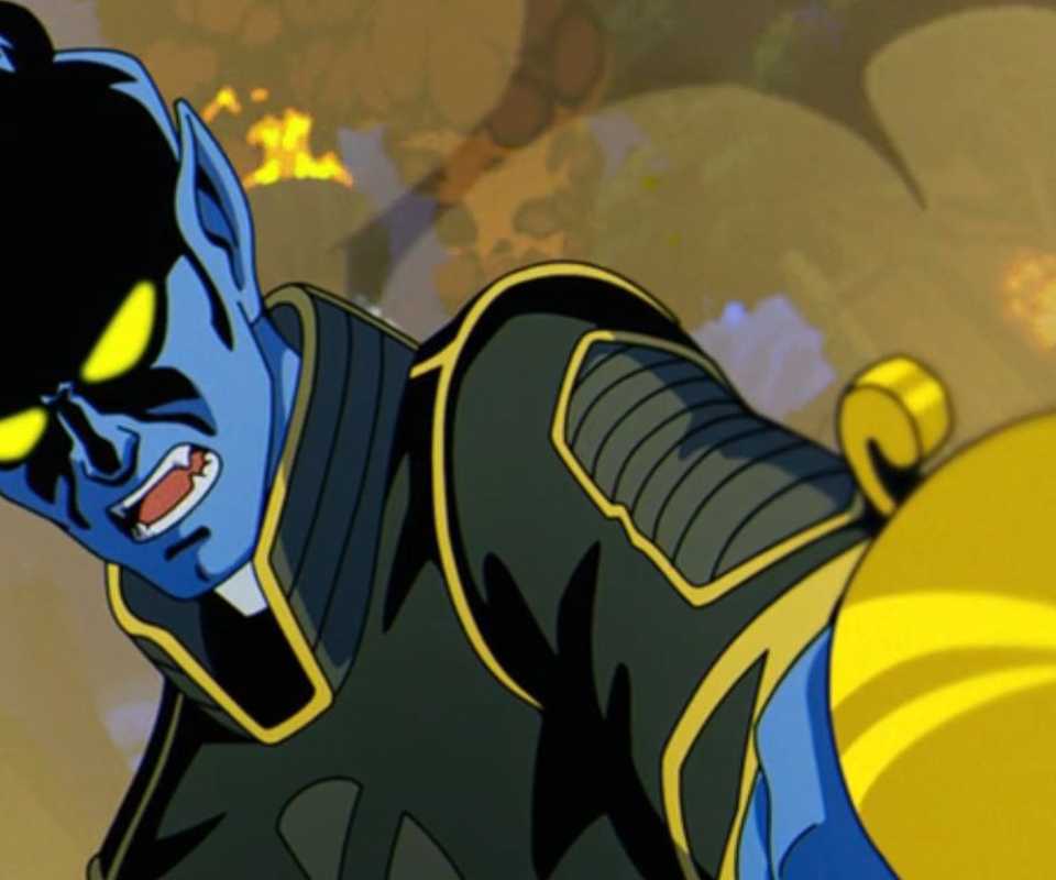 Nightcrawler swordfighting in X-Men '97 Season 2