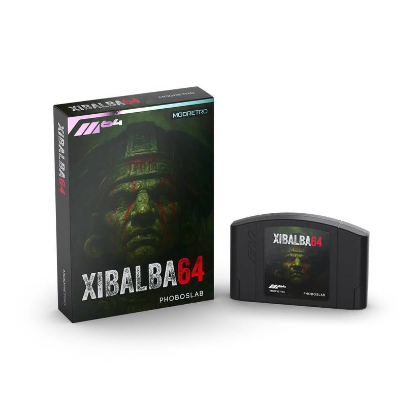 xibalba 64 box and cartridge