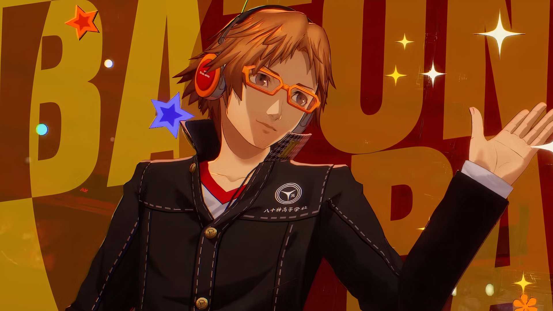 Yosuke performing a Baton Pass in Persona 4 Revival