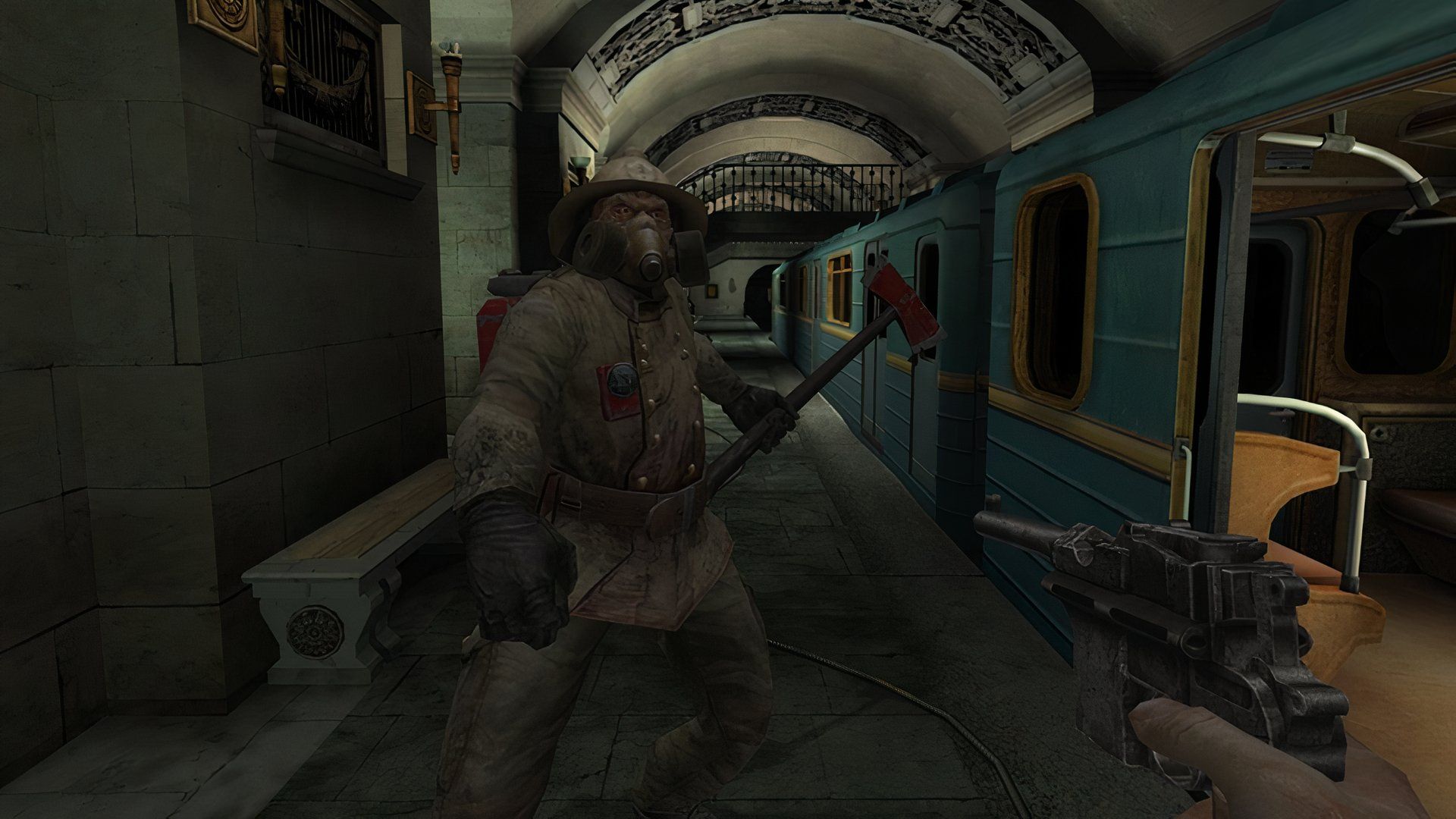 you are empty game aiming gun at enemy