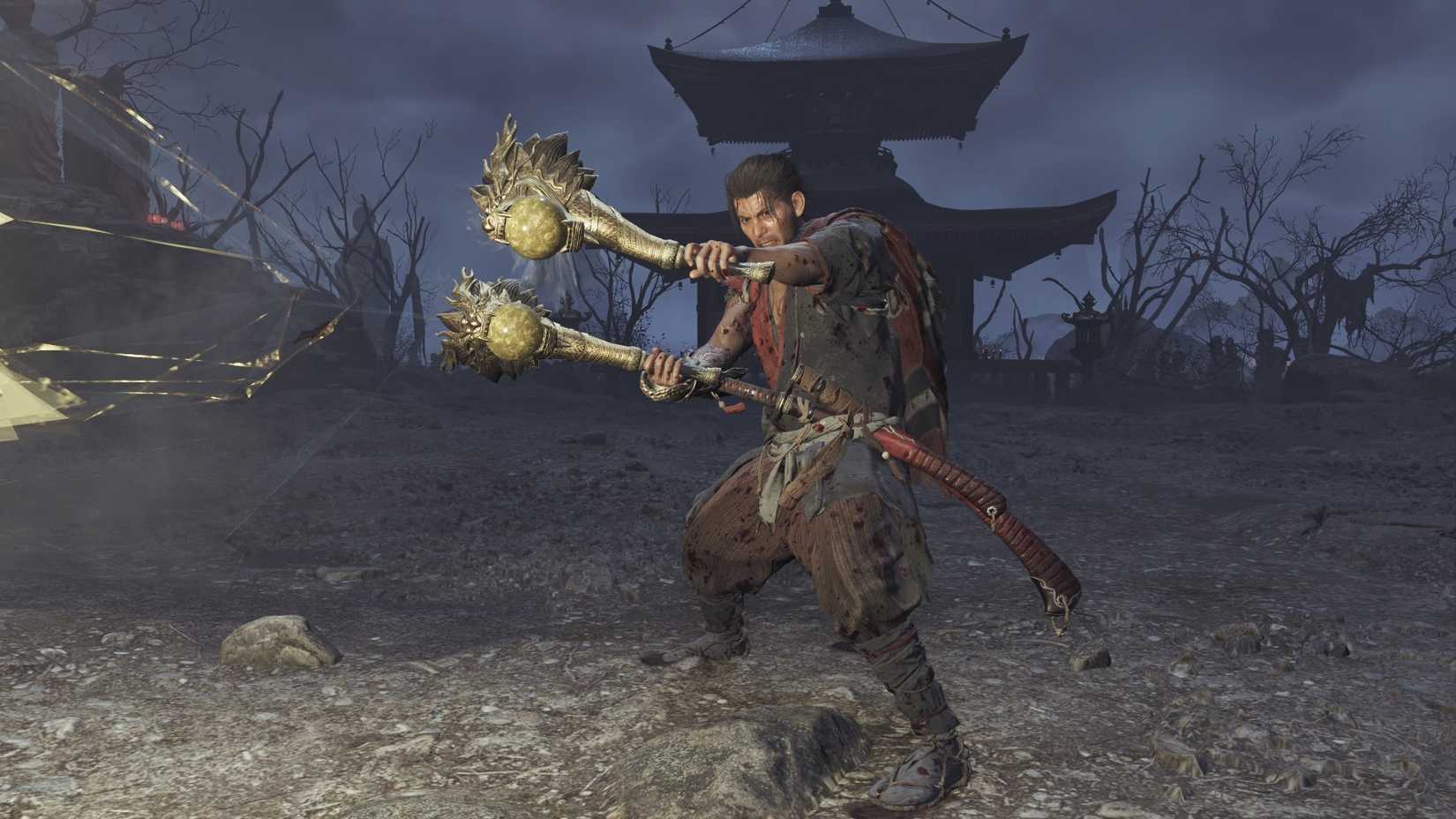 Onimusha Way of the Sword Earth-Shakers attack