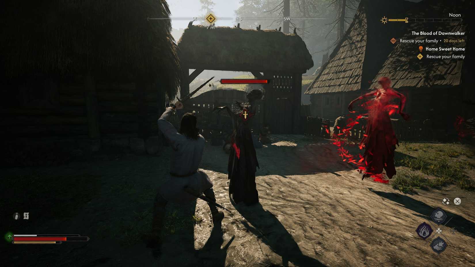 Blood of Dawnwalker fighting wraiths in Home Sweet Home