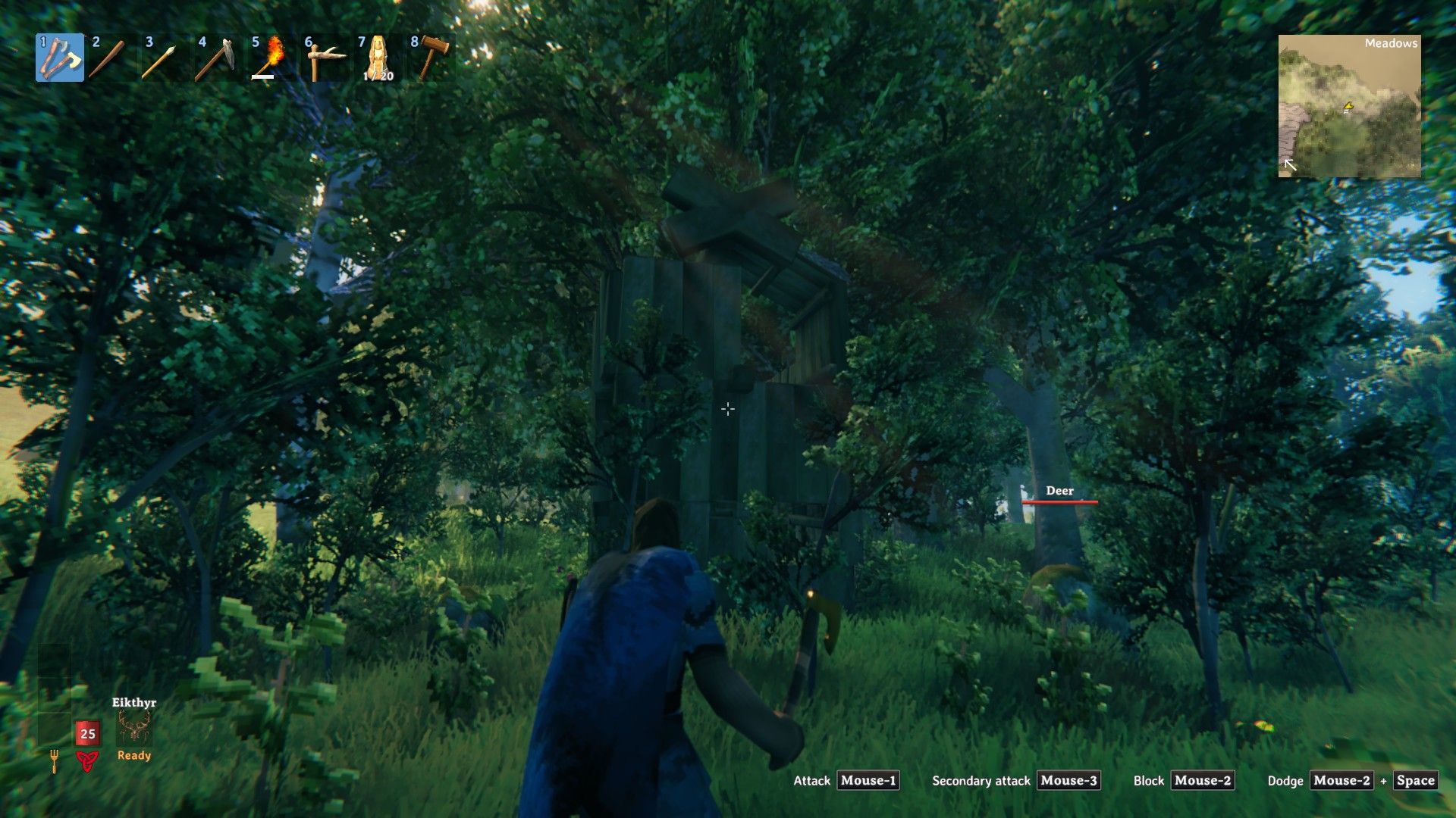 Valheim Curious Axe Head tower