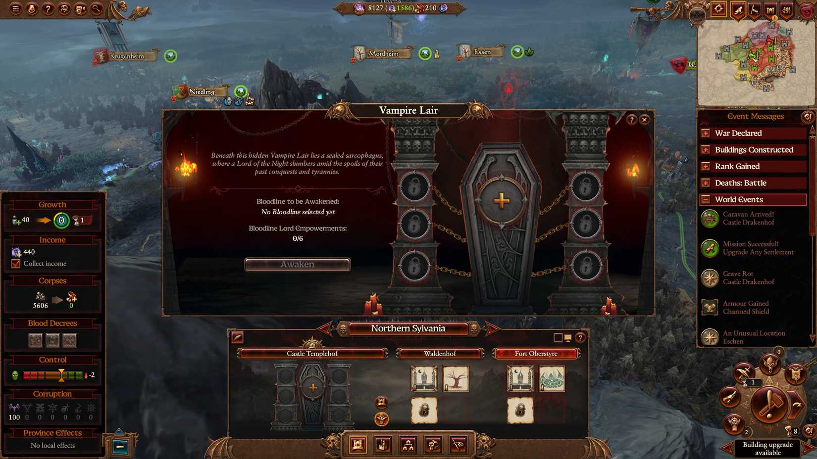 Total War: Warhammer 3 Vampire Counts Awakening Lord