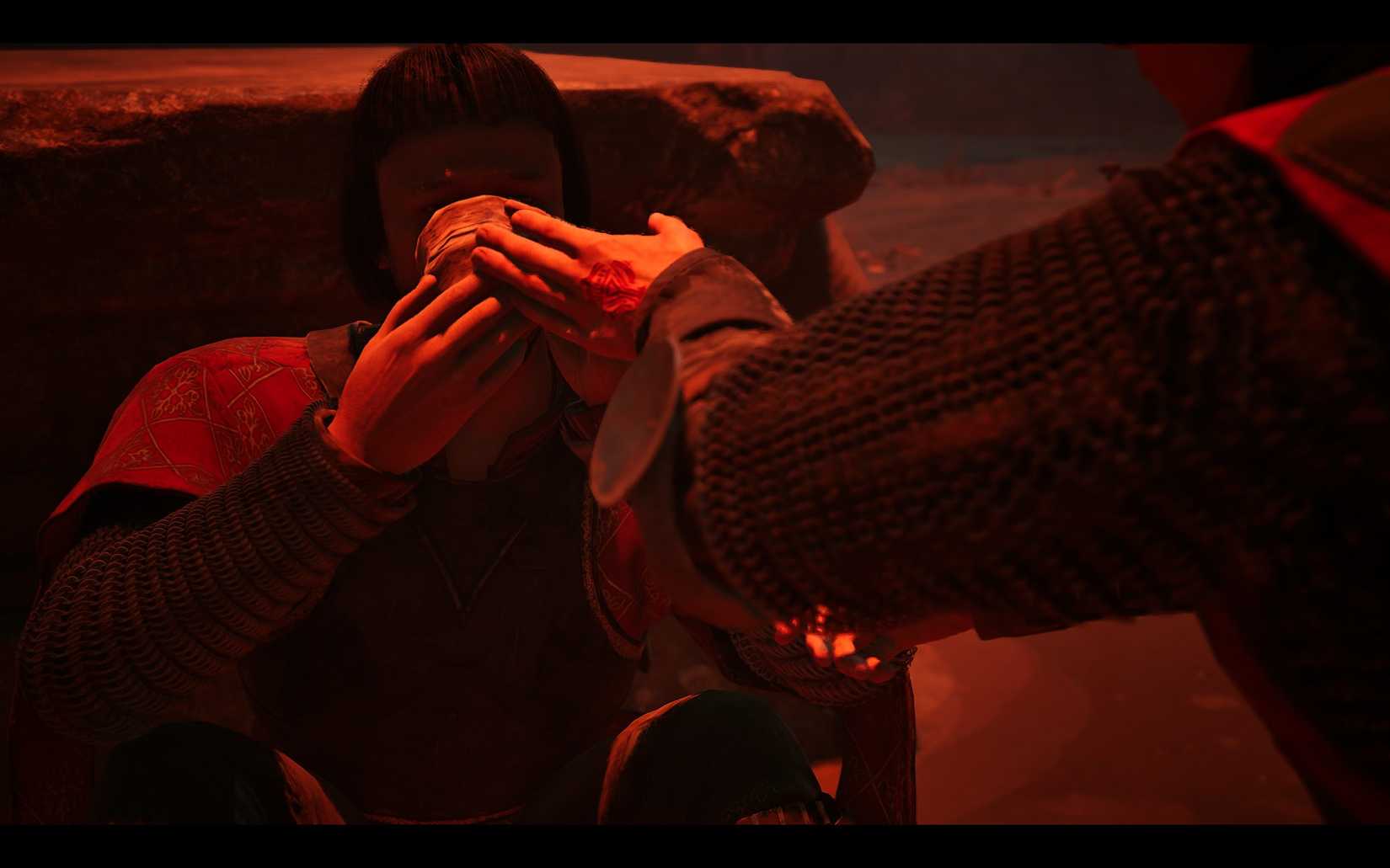 Blood of Dawnwalker Bittersweet Toast force feeding Iulian