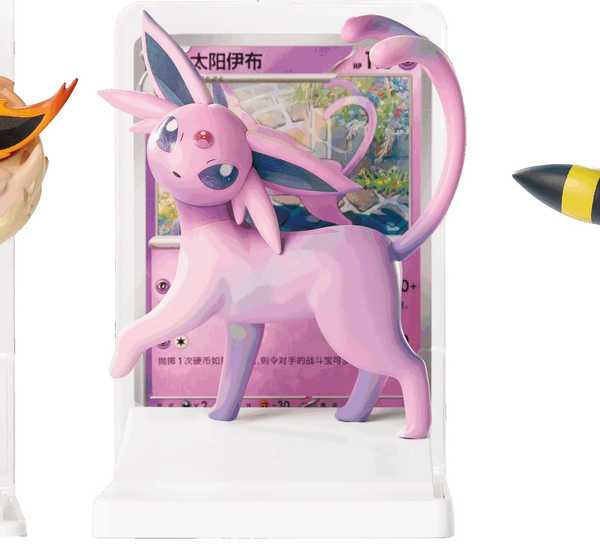 Pokemon TCG Resmi Ungkap Desain Baru Eeveelution 7 pokemon tcg eevee and eeveelution figurines