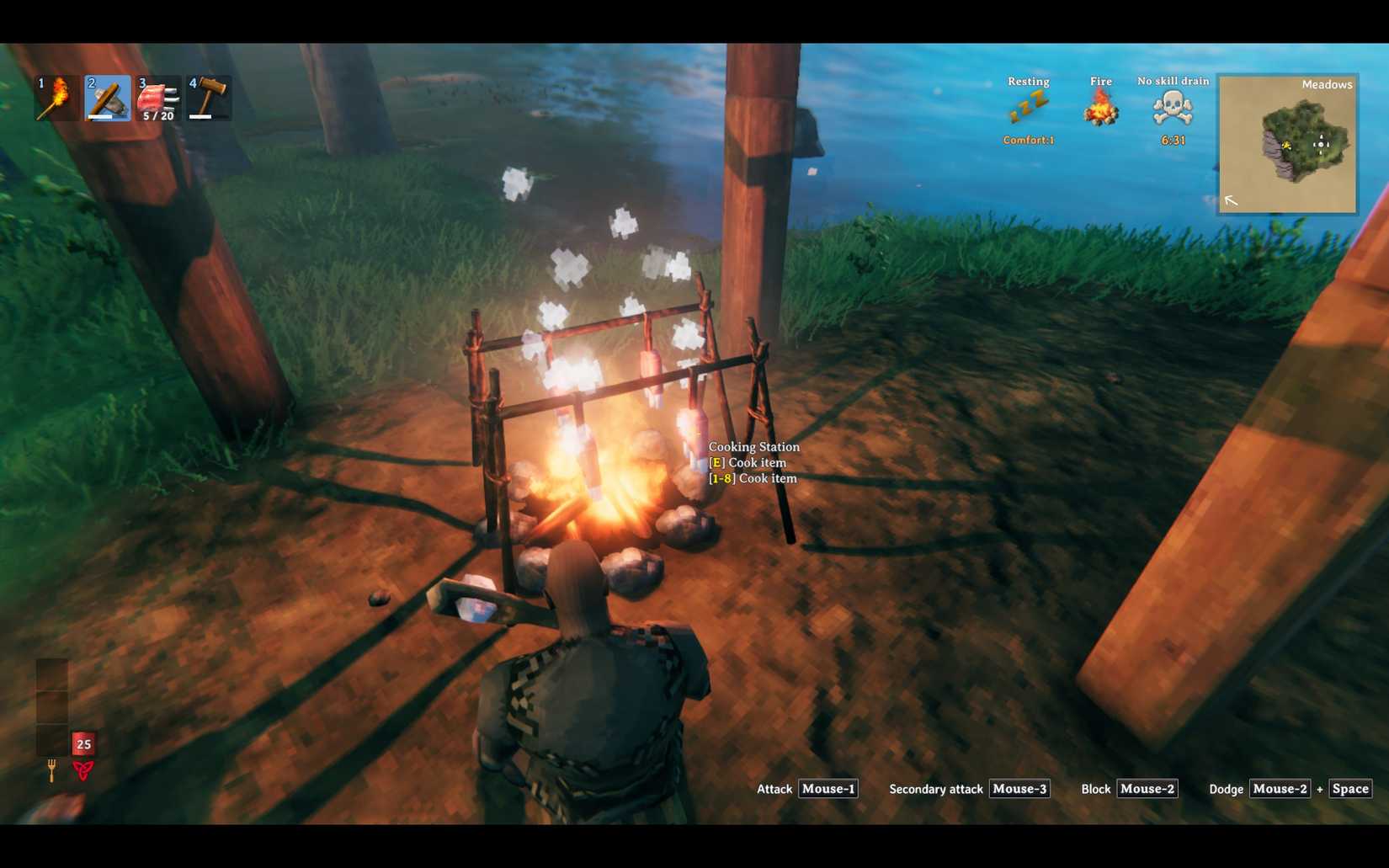 Valheim Cooking Food