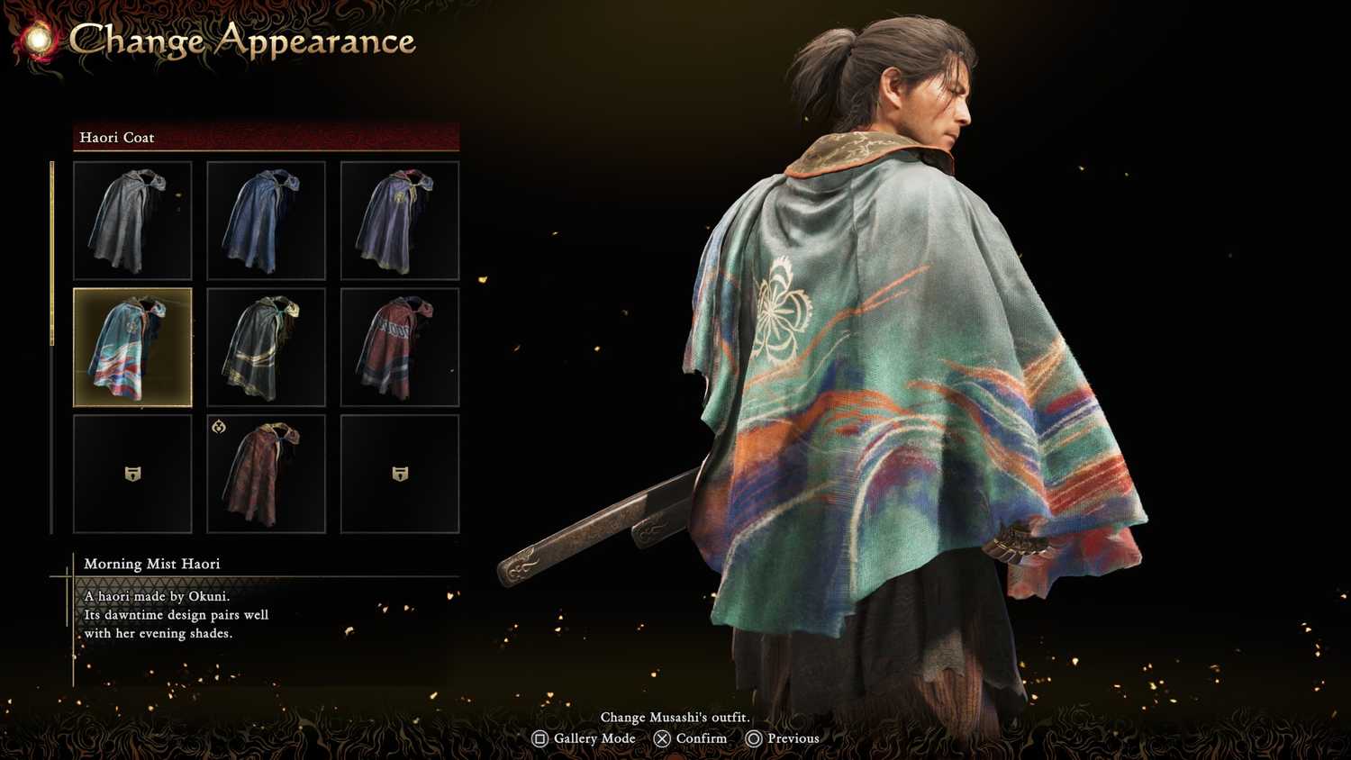 Semua Kostum & Kosmetik di Onimusha: Way of the Sword 21 Onimusha: Way of the Sword Morning Mist Haori
