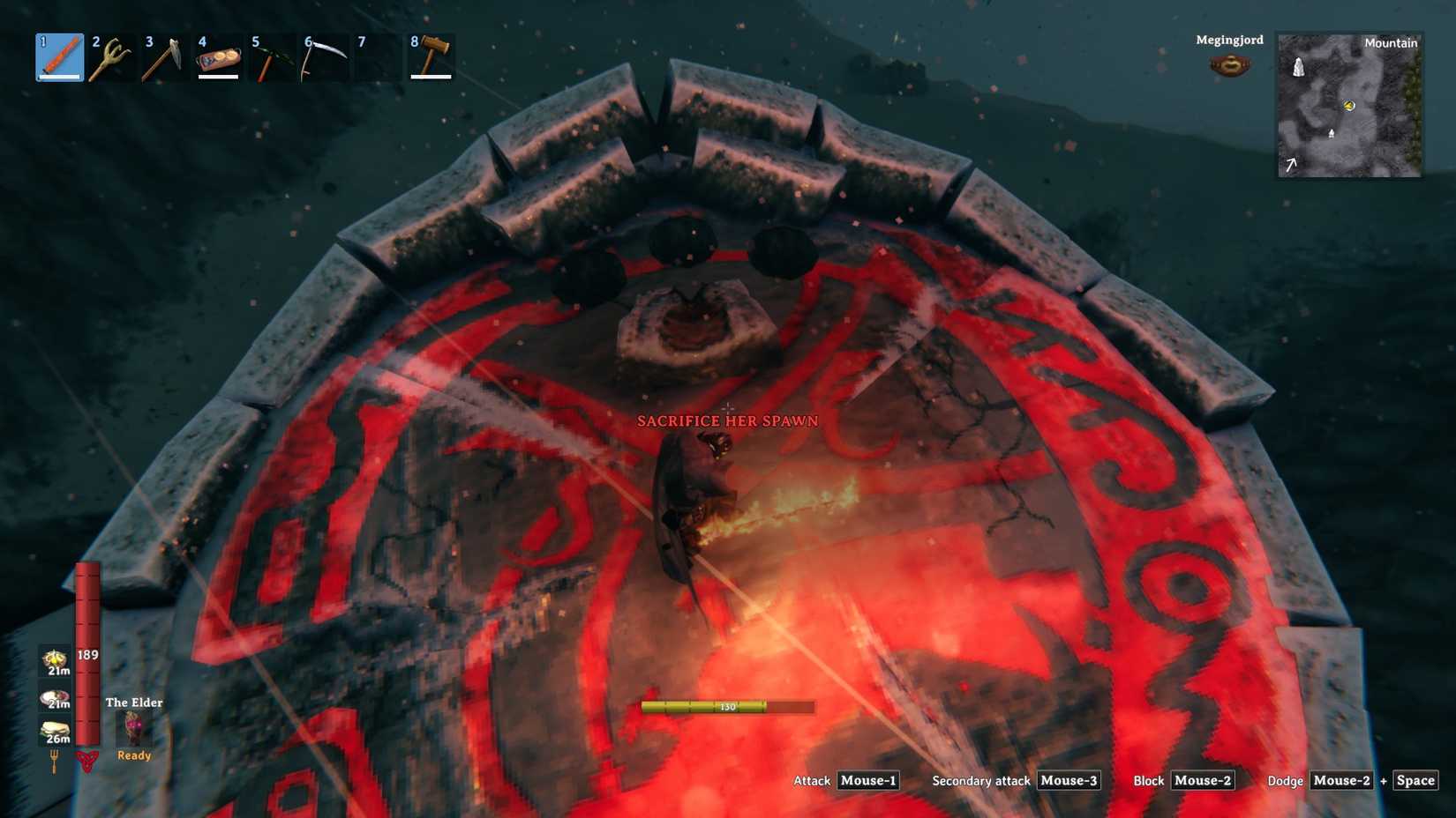 Valheim Moder summoning circle