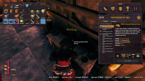 Valheim Meadows Boar Feast ingredients