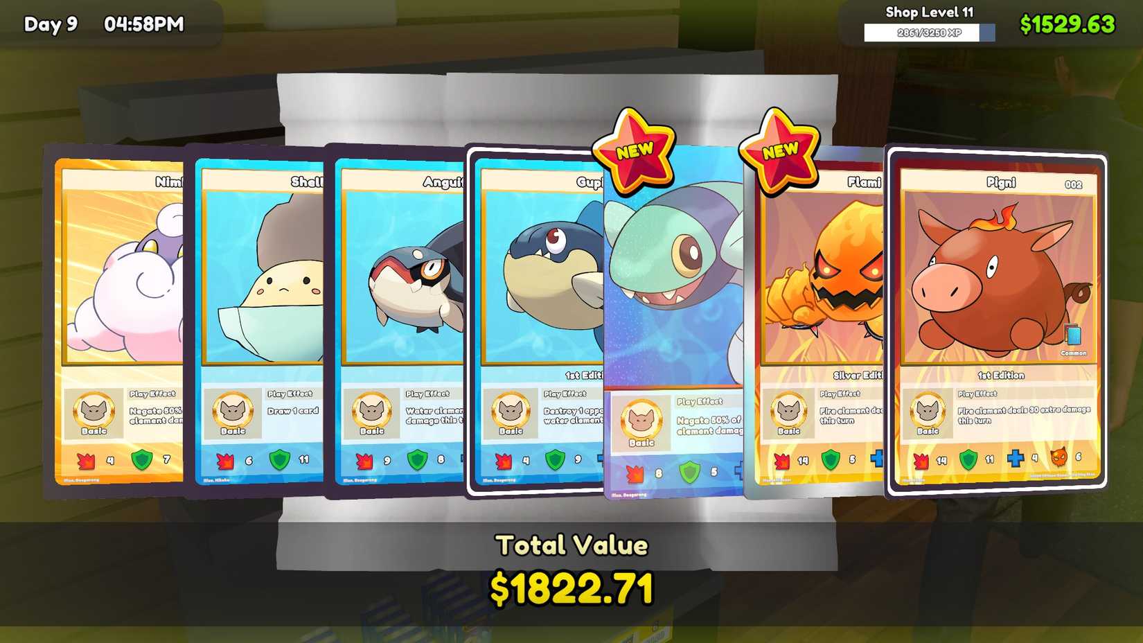 TCG Card Shop Simulator ultra rare card pack