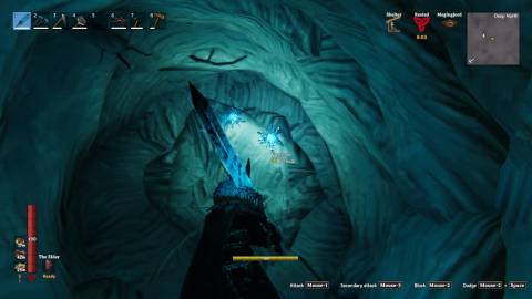 Valheim Frost Core pickup