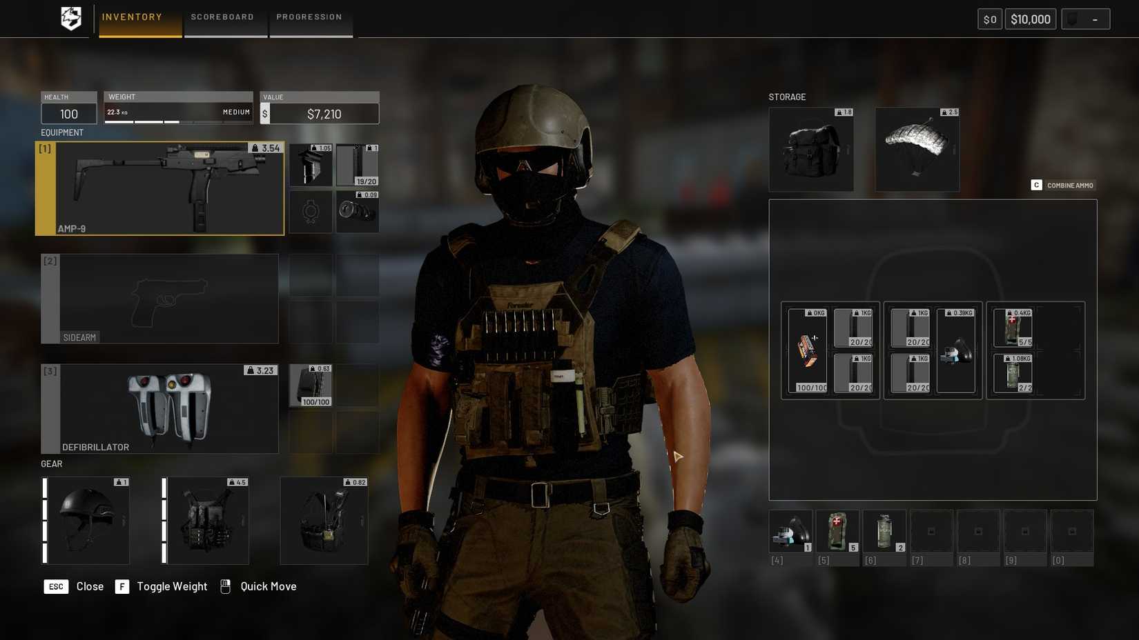Wardogs Budget Medic Loadout
