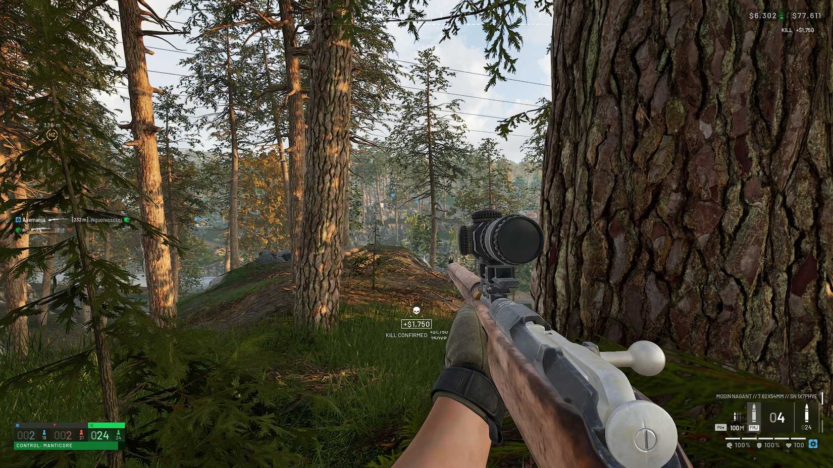 WARDOGS Mosin confirmed kill