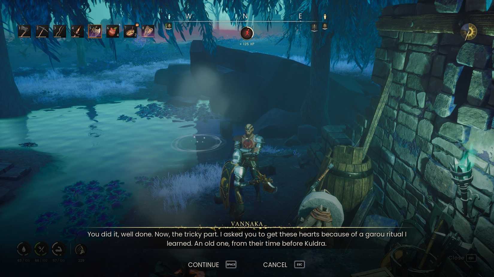 Runescape Dragonwilds Vannaka dialogue