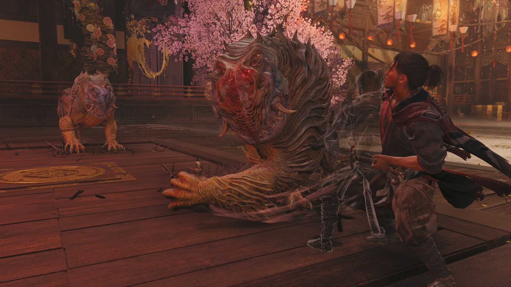 Onimusha Way of the Sword Nue boss