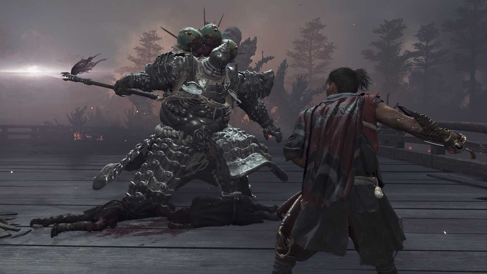 Onimusha Way of the Sword Benkei boss