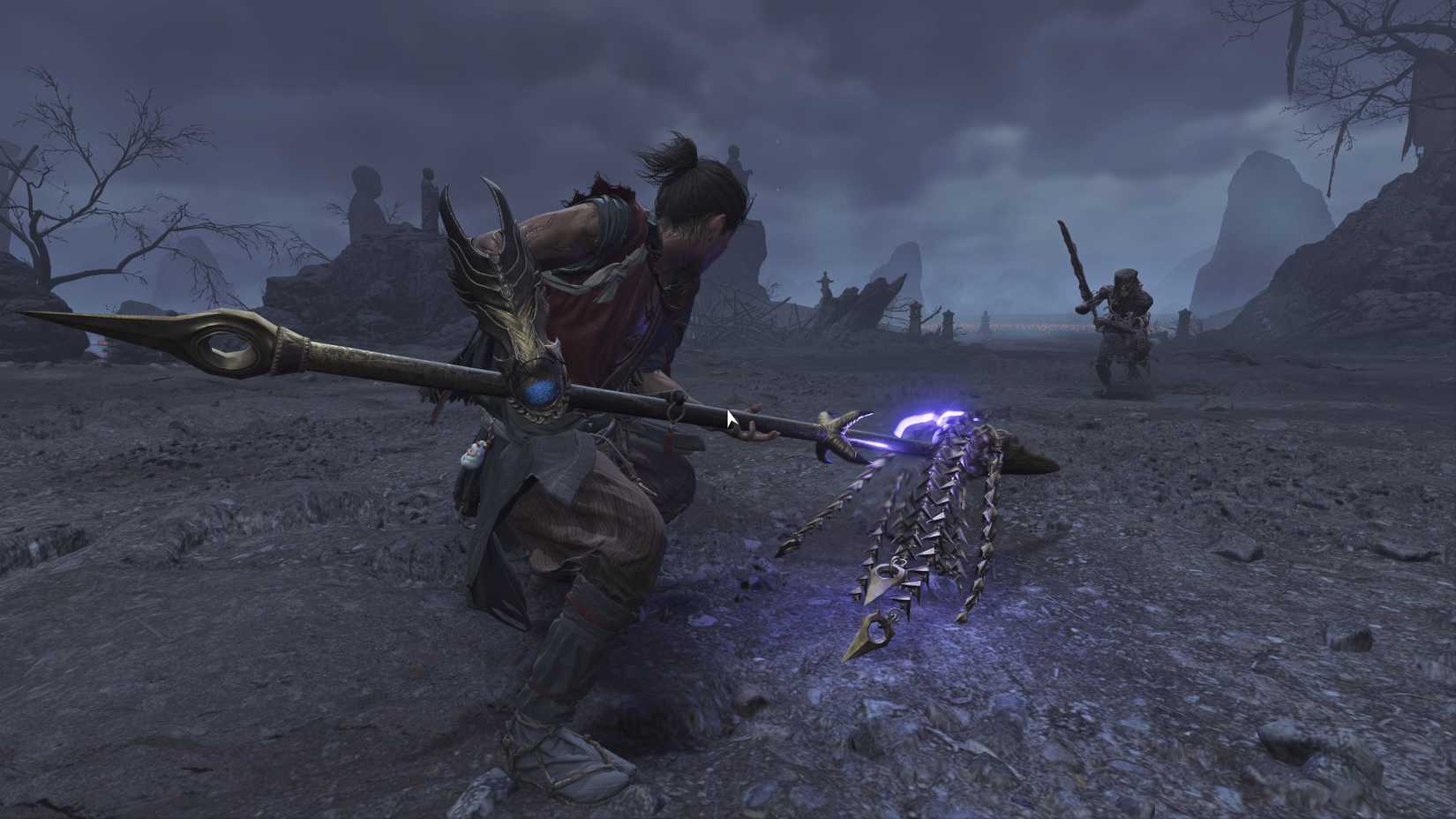 Onimusha Way of the Sword Flashing Void attack stance
