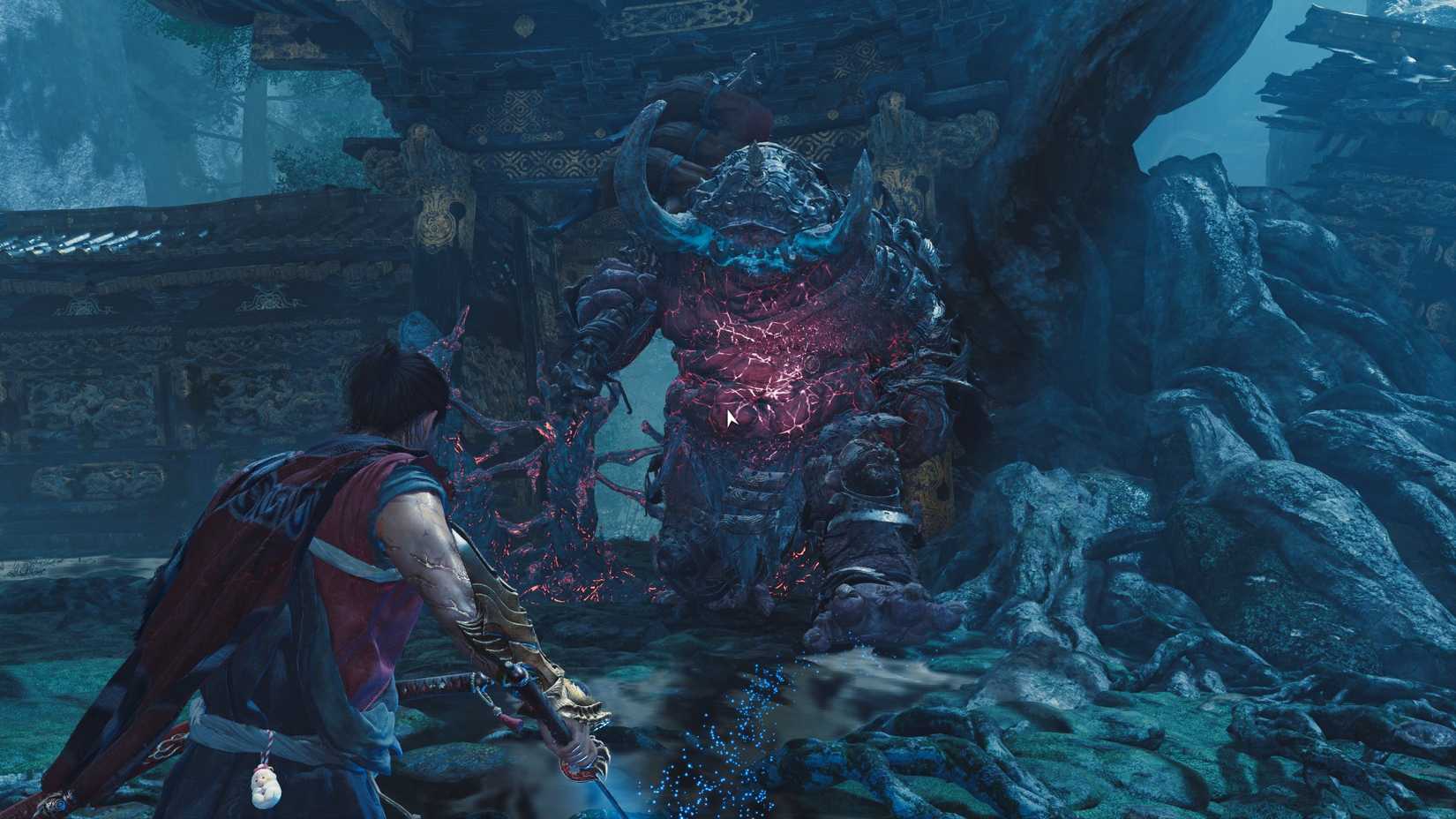 Onimusha: Way of the Sword Daidara boss fight