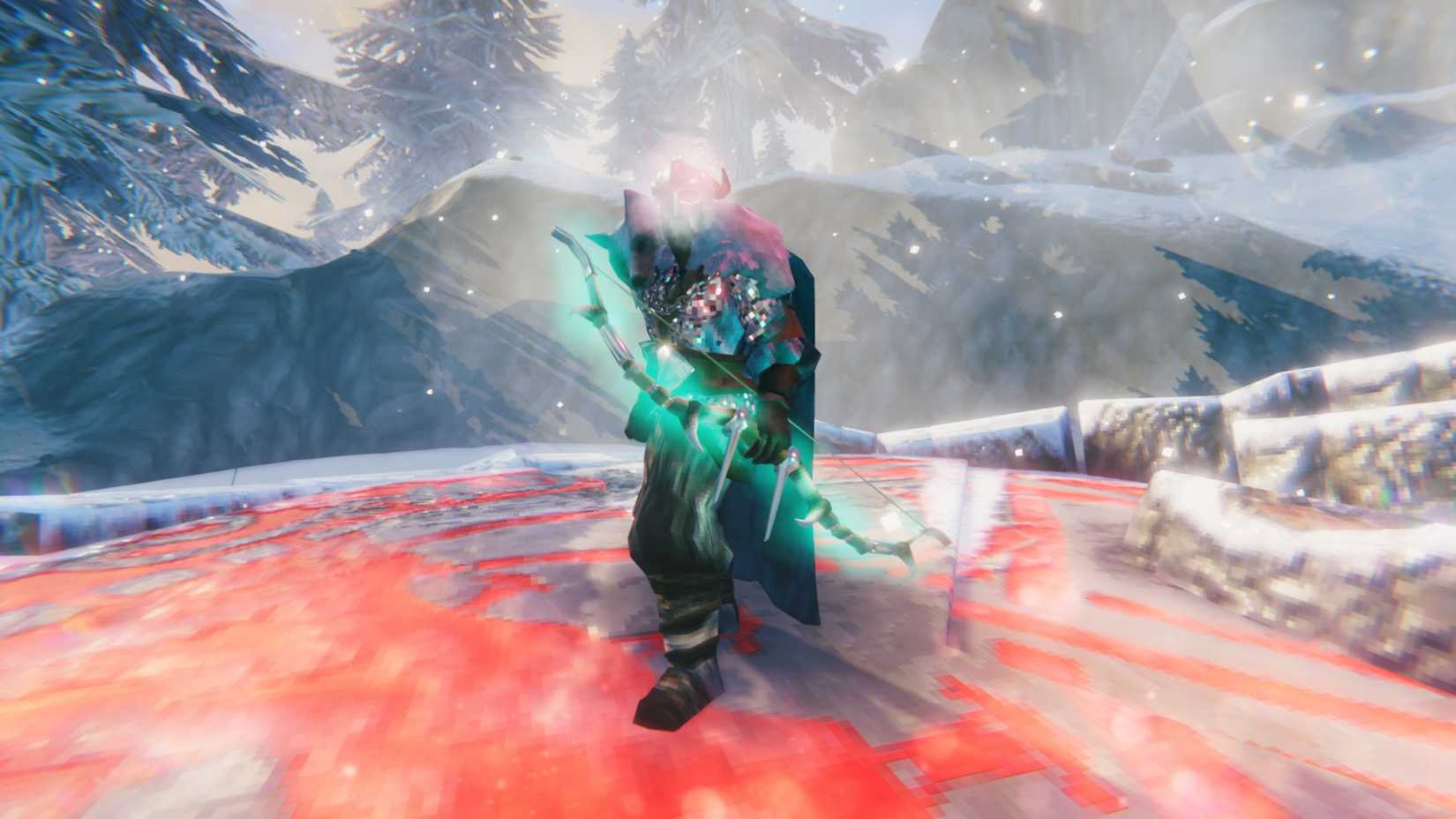 Valheim Wolf Armor set with Draugr Fang